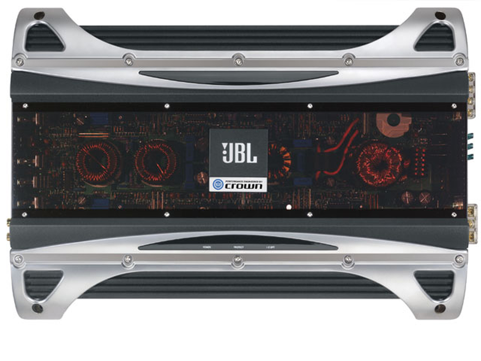 POWER BPX 1100.1 - Black - 1100 Watt Parallel/Bridge Subwoofer Amplifier with Dynamic Bass Optimization Circuit. - Hero
